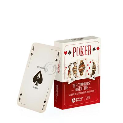 大熊音乐家扑克牌扑克俱乐部