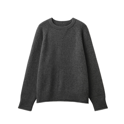 *禾同款康100羊绒高克重针织套衫