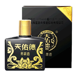 天佑德小黑版画牦牛 52%vol 清香型白酒单瓶装