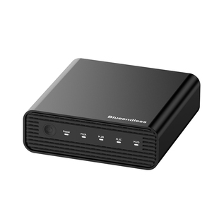 usb4固态硬盘盒nvme四盘位RAID磁盘阵列m.2移动40Gbps雷电4/3外接