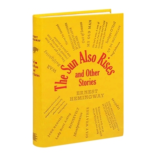英文原版 The Sun Also Rises and Other Stories 太阳照常升起和海明威其他故事集 云经典 Word Cloud Classics 英文版 进口书籍