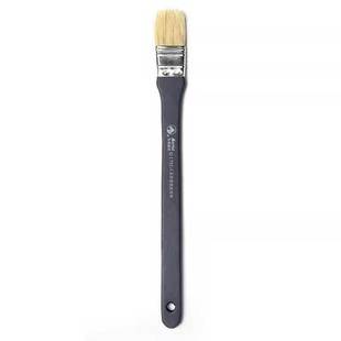 马利油画笔刷子猪鬃毛高级专业画画美术专用丙烯水粉颜料单支排笔墙绘大板刷套装数字尼龙软毛圆头扇形扁平头