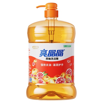 亮晶晶西柚洗洁精1.5KG*1瓶