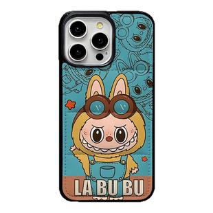 新款泡泡玛特苹果手机壳卡通羽绒服拉布布S2322Plus适用S25/24Ultra壳防摔16ProMax磁吸iPhone15Plus保护套14