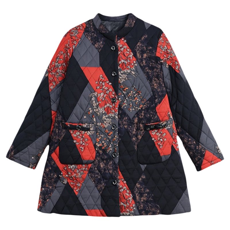 胖妈妈中老年棉袄棉服200斤冬装