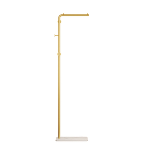 奶油风落地式家用卧室衣帽架简约立式收纳不占空间挂衣架移动衣架