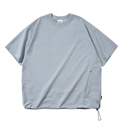 RESTICK雾面乱纹速干机能短袖男