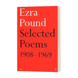 英文原版 Selected Poems 1908-1969 埃兹拉·庞德诗选 1908-1969 英文版 进口英语原版书籍