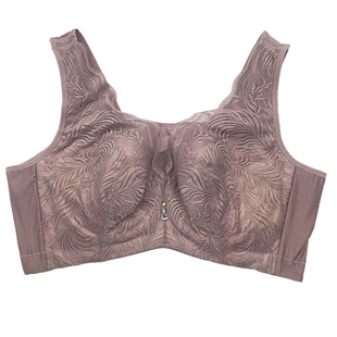 玉姿新款薄模杯一族D杯薄大显小背心抹胸款上托侧收大码内衣6816