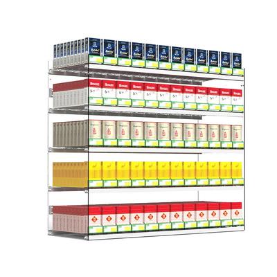 超市便利店烟架多层推烟器自动弹出推进器烟架子展示架台式挂墙式