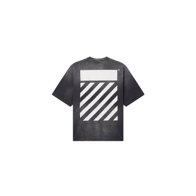 OFF-WHITE™磨白做旧短袖T恤