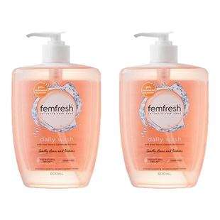 femfresh芳芯女性洗护液私处护理液日常私密肌温和清洁抑菌1200ml