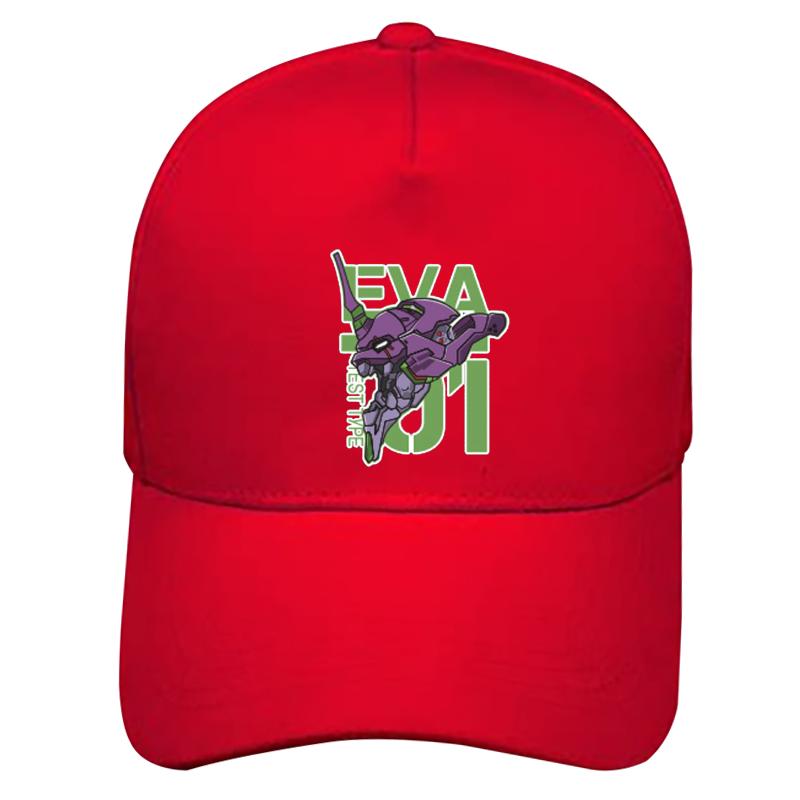 EVA初号机动漫周边印花帽子棒球