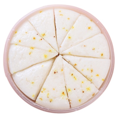 东泉白糖桂花糕300g点心粗粮营养早餐糯米糕加热即食早餐传统发糕