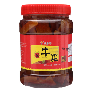 聚香轩泡牛皮800g龙岩特产下洋泡酸爽罐装香脆福建永定土楼下酒菜