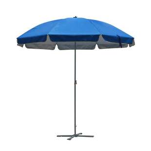 户外遮阳伞摆摊大雨伞商用广告伞定制logo双层双骨纤维沙滩太阳伞