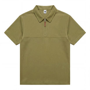 短袖t恤男款夏季潮牌高级感潮流纯色百搭Polo衫半袖衣服男装体恤