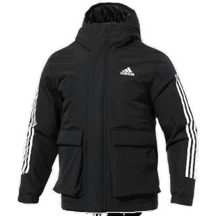 Adidas阿迪达斯棉外套女2026冬季新款男士运动棉袄保暖棉服JY8303