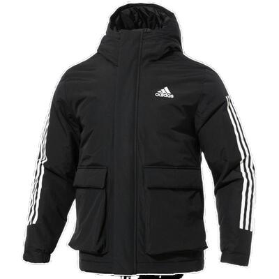 阿迪达斯男士运动棉袄保暖棉服