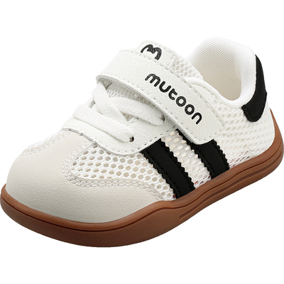 牧童德训软底面包学步鞋