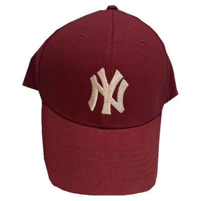 MLB棒球帽大帽檐防晒字母鸭舌帽
