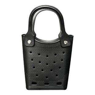 Michelle Girl日常通勤百搭EVA手提手机收纳糖果色防水耐脏洞洞包