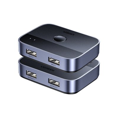 绿联USB3.0共享切换器二进二出