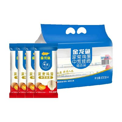 金龙鱼组合装中宽挂面