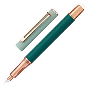 罗氏热可擦钢笔细尖小学生专用三年级可擦黑色学生极细笔尖0.28细头细0.38擦笔暗尖墨囊速干四年级儿童超细