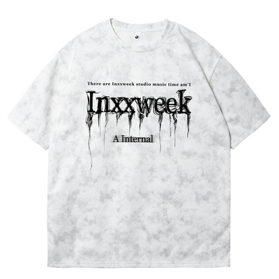 扎染短袖男夏季2026新款大码体恤