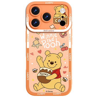 【优质硅胶】适用苹果维尼熊软壳