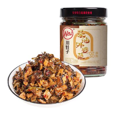 川娃子茶油外婆菜238g下饭菜榨菜