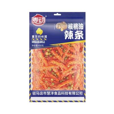 麦动核桃油辣条450g麦动面筋青豆大刀肉实惠装