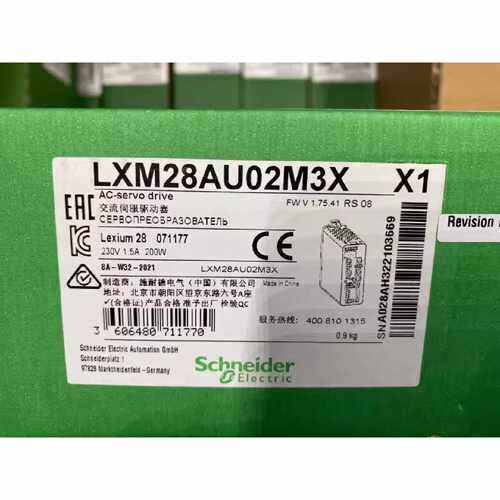 议价LXM28AU02M3X施耐德全新原装200W伺服驱动器BCH2LD0233CA5C现