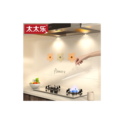 厨房贴纸透明防水防油耐高温