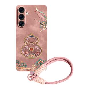 仙女葫芦适用三星S25手机壳S25ultra套plus新款全包S24高级感samsung硅胶Galaxy防摔+端S23女的S22腕链带挂绳