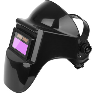 电焊防护面罩太阳能自动变光头戴式脸部氩弧焊工用品眼镜轻便帽