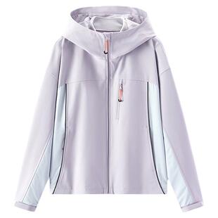 都市护身服|森马外套女冬三防防风抗静电两件套2025新款拼色夹克