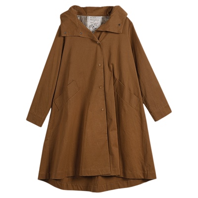 ZOLL因为纯棉质感英伦风风衣