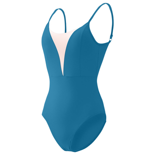 众爱舞苑舞蹈深V体服女生体操服成人儿童芭蕾舞练功服艺考形体服