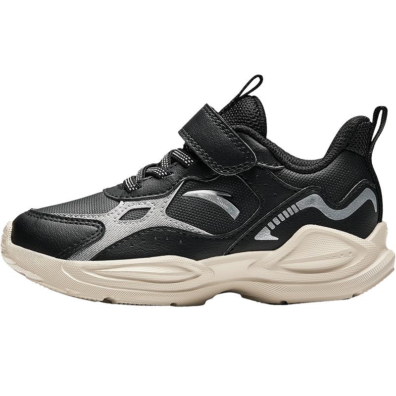 安踏儿童运动鞋男童2025秋冬款男童跑步鞋宝宝轻便跑鞋童鞋小白鞋