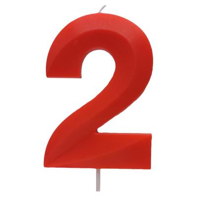 红色特大号数字蜡烛剧院老人祝寿