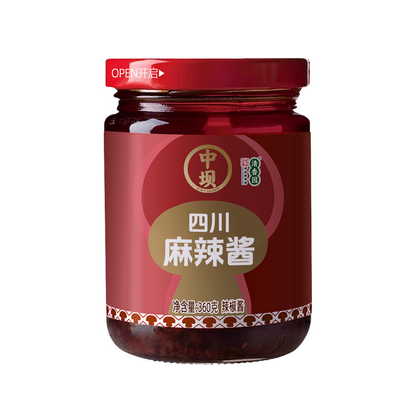 清香园四川下饭酱牛肉酱鸡肉酱