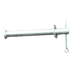 货车车箱合销子平头带孔圆柱销穿插插销挂车标箱高栏车门镀锌开销