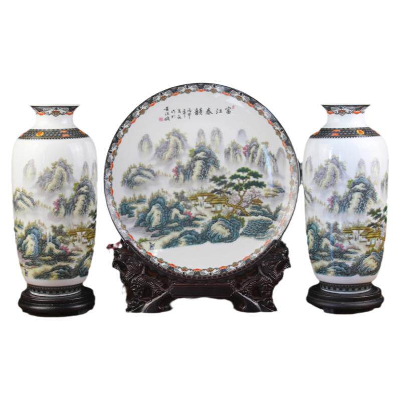 景德镇时尚风插花电视柜装饰品