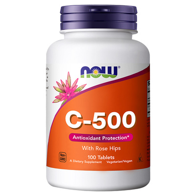 NOW诺奥维生素C500玫瑰果片
