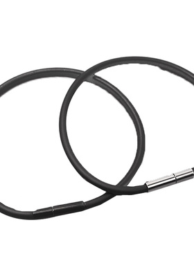 手链男女情侣款黑胶长度包邮