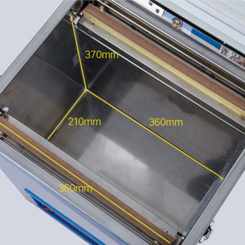 洲达双泵真空机水果蔬菜生熟食真空机电子金属食品真空封口机批发