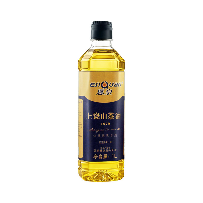 恩泉有机纯山茶油0反式脂肪酸1L