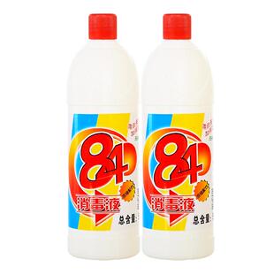 84消毒液500ml10瓶家用漂白衣物宾馆酒店室内杀菌消毒水整箱批